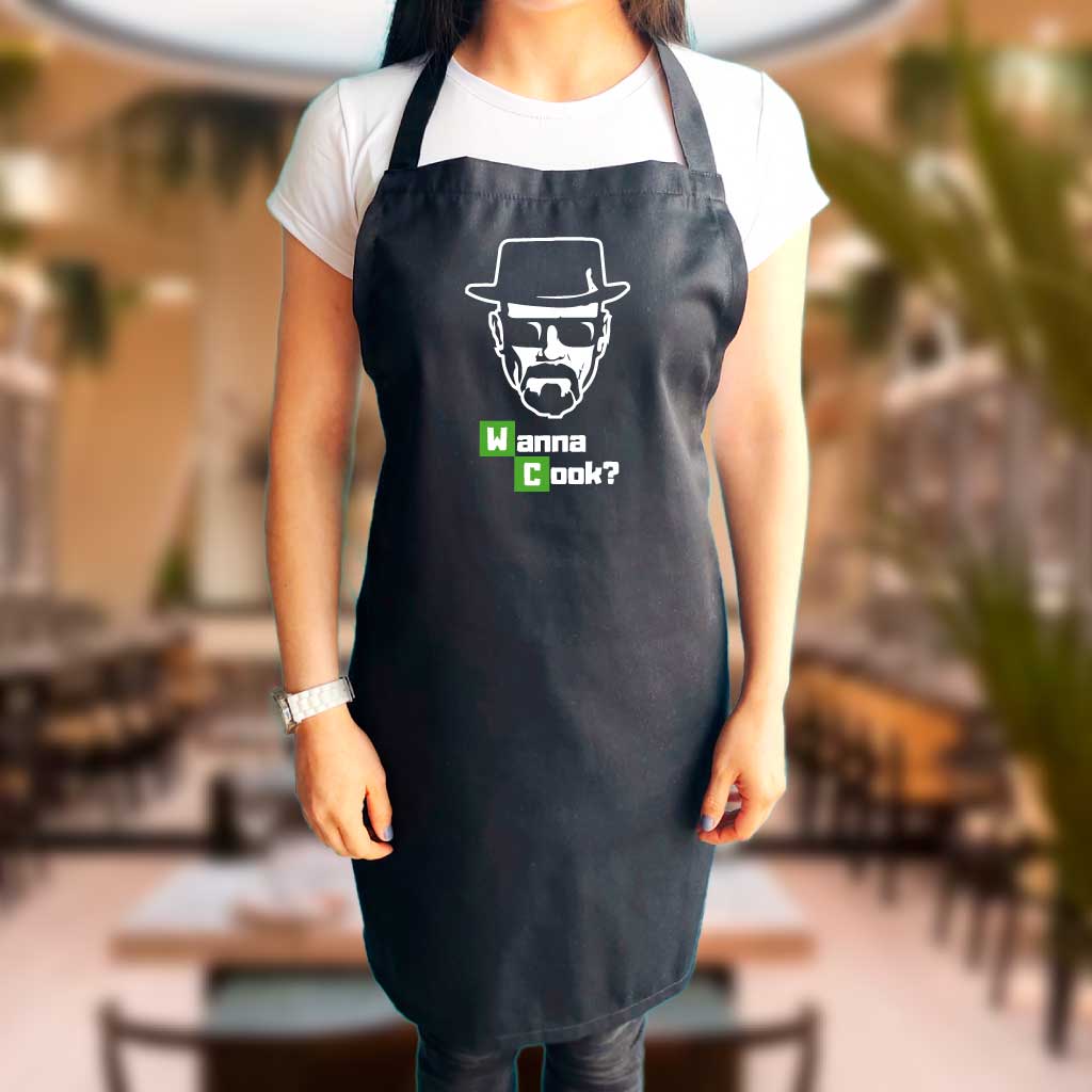  Delantal personalizado con nombre de chef, delantal  personalizado con bolsillos para mujeres y hombres, chef, impermeable,  Negro, 27.56“×31.5 : Hogar y Cocina