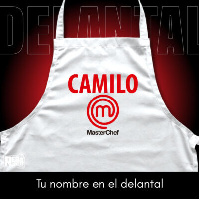 Regalo Para cumple cumpleaños-Delantal Personalizado Master Chef